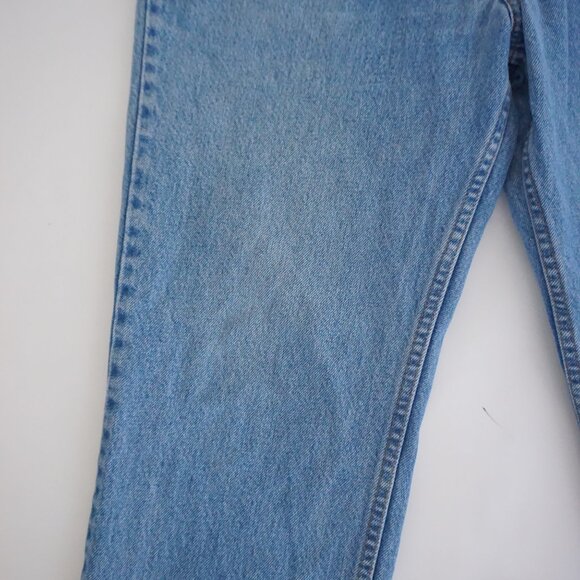 Great Western Garment Light Wash Denim Jeans Classic Straight Old Money 36x30 - Picture 7 of 16